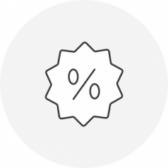 Ashop Rabatt-emblem hos Ashop.se